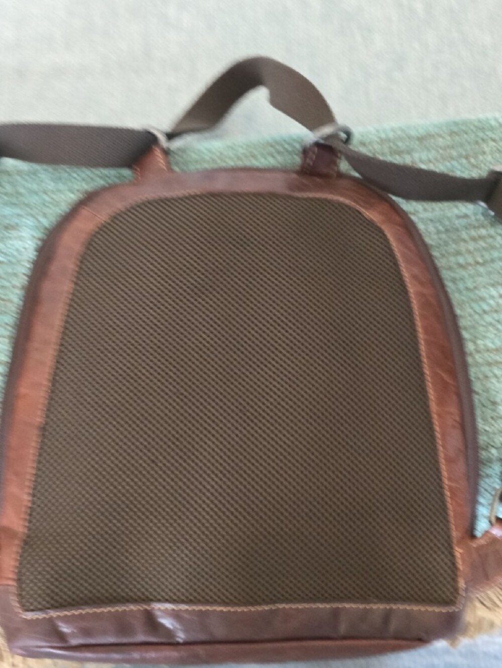 Jack Georges Small Brown Leather Backpack — Women - Picture 15 of 15